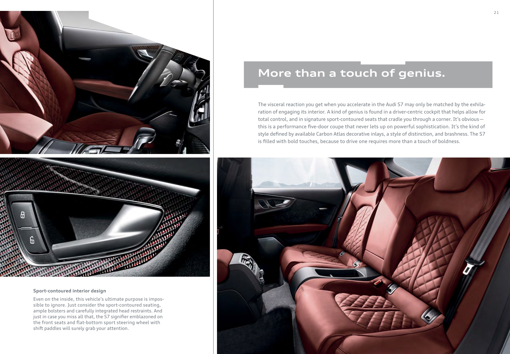 2016 Audi A7 Brochure Page 25